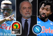 CAF and Napoli President